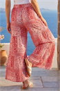 Red Tile Tiered Palazzo Trouser, Image 3 of 4