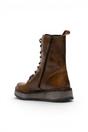 Brown Womens Leather Ankle Dress Boots-RAMI043, Image 4 of 5