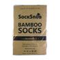 White 4 Pack Bamboo No Show Invisible Socks for Wo, Image 4 of 4