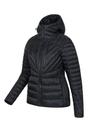 Black Mountain Warehouse Black Sky Padded Jacket, Image 4 of 5