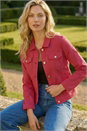 Rust Stretch Pocket Detail Jacket, Image 1 of 6