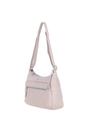 Light Pink 'Meath' Real Leather Shoulder Bag, Image 3 of 5