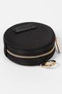 Black Plain Round Coin Purse, Image 3 of 3