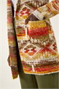 Beige Jacquard Knit Cardigan, Image 6 of 6