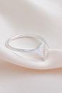 Silver Sterling Silver Whale Tail Ring One Size, Image 2 of 3