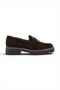 Brown Suede Leather Loafer Casual Shoes, Image 1 of 8