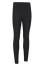Black Borg Lined Thermal Leggings, Image 3 of 4