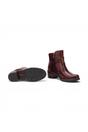 Red Womens Casual Heel Ankle Boots W1T8906C2, Image 6 of 7