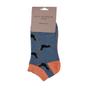 Blue Bamboo Breathable Trainer Socks, Image 5 of 5