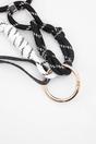 Black Love Heart Clip On Bag Charm, Image 2 of 3