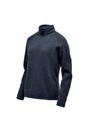 Navy Avalante Heather Quarter Zip Fleece Top, Image 3 of 4