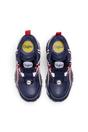 Red Womens Platform Fashion Trainers 1339-14, Image 6 of 6