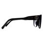 Black Cat Eye Shiny Black Dark Grey Gradient MARC 732/S, Image 4 of 4