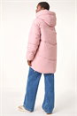 Rose Oversized Padded Hooded Coat, Image 4 of 9