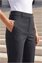 Charcoal Short Straight Leg Stretch Trouser, Image 4 of 4