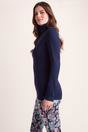 Blue Meru Cashmere Touch Roll Neck Base Layer, Image 2 of 5