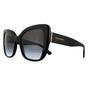 Black Dolce and Gabbana Black Cat Eye Black Grey Gradient Sunglasses, Image 2 of 6