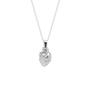 Silver Sterling Silver Anatomical Heart Necklace, Image 1 of 8