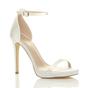 High Heel Ankle Strap Barely There Sandals, Image 1 of 6