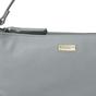 Light Blue 'ZERA' Real Leather Baguette Shoulder Bag, Image 3 of 6
