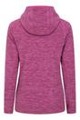 Raspberry Lleyn II Melange Full Zip Hoodie, Image 2 of 4