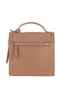 Camel Ashwood Leather Camel Compact Handbag With Detachable Crossbody Strap, Image 3 of 4