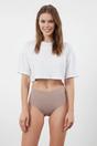 Multi 3 Pack Seamless High Waist Knitted Briefs, Image 3 of 5