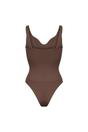 Brown Sweetheart Sculpting Bodysuit, Image 2 of 5