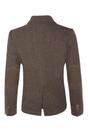 Brown Infinity Leather Brown Tweed 1920s Herringbone Brown Blazer, Image 5 of 6