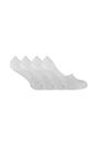 White 4 Pack Bamboo No Show Invisible Socks for Wo, Image 1 of 4