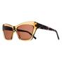 Brown DKNY Brown Cat Eye Crystal Amber Brown DK535S, Image 2 of 3