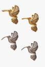 Silver Mia Gioielli Silver Sterling Silver Hummingbird Studs, Image 1 of 3