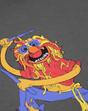 Charcoal The Muppets Animal Drummer By Worn T-Shirt, Image 3 of 4