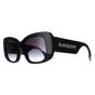 Black Burberry Black Square Black Grey Gradient BE4410, Image 2 of 4