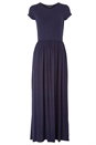 Navy  Gathered Skirt Maxi Dress, Image 5 of 5