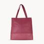 Pink 'SIENNA' Embossed Croc + Pebble Grain Unlined Leather Tote Bag, Image 1 of 1