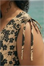 Stone Curve Floral Print Vest Top, Image 4 of 4