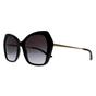 Black Dolce and Gabbana Black Butterfly Black Grey Gradient DG4399, Image 2 of 6
