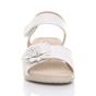 White AJVANI White Comfort Touch Close Sandals, Image 6 of 6