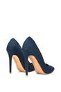 Navy XY LONDON Navy 'Lu Lu' Pointed Toe Statement Stiletto High Heel Court Shoes, Image 3 of 5