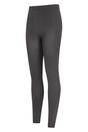 Grey Fluffy Fleece Lined Thermal Leggings, Image 3 of 4