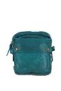 Teal Real Leather Cross Body Bag, Image 1 of 4