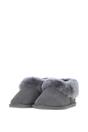 Grey Fenland England Grey Real Sheepskin Booties, Image 1 of 5