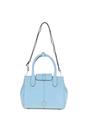 Light Blue Ashwood Leather Light Blue 'Vera' Real Leather Tote Bag, Image 3 of 5