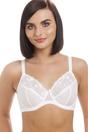 White Camille Lingerie White Underwired Non Padded Full Cup Bra, Image 1 of 5