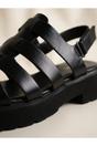 Black Rosa Cage Platform Sandals, Image 4 of 6