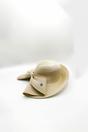 Beige Bow Foldable Summer Hat, Image 4 of 4
