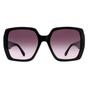 Black Atum Black Square Shiny Black Smoke Grey Gradient Zouk, Image 1 of 4