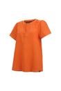 Orange Selen Short Sleeved Shirt, Image 3 of 3