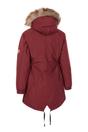Wine Celebrity Insulated Longline Parka Jacket, Image 2 of 4